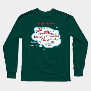 The North Pole Long Sleeve T-Shirt